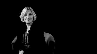 Decorative movie poster for Becoming Victoria Wood