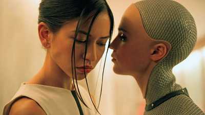 Decorative movie poster for Ex Machina