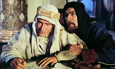 Decorative movie poster for Lawrence of Arabia