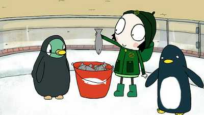 Decorative movie poster for Sarah & Duck: Animal Visits