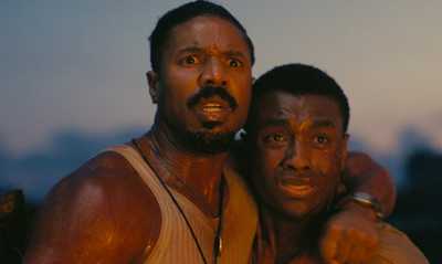 Decorative movie poster for Sinners