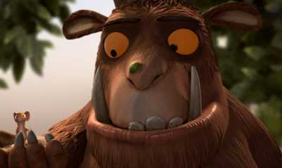 Decorative movie poster for The Gruffalo