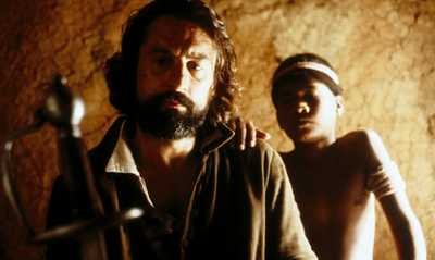 Decorative movie poster for The Mission (1986)